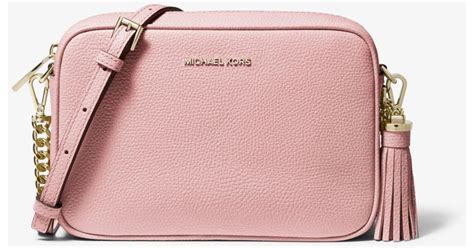 michael kors ginny bag sale|Ginny Medium Pebbled Leather Crossbody Bag .